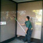 Commercial window cleaning image