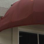 Awning panels cleaning